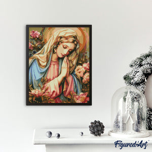 Diamond Painting - Gezegende Maagd Maria