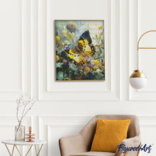 Afbeelding in Gallery-weergave laden, Diamond Painting - Janetta Forester Vlinder reeds ingelijst