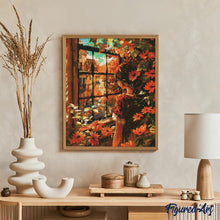 Afbeelding in Gallery-weergave laden, Diamond Painting - Herfstzicht uit het raam