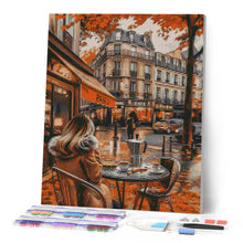 Afbeelding in Gallery-weergave laden, Diamond Painting - Herfst cafémoment