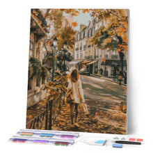Afbeelding in Gallery-weergave laden, Diamond Painting - Herfstdag in de stad