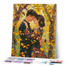 Afbeelding in Gallery-weergave laden, Diamond Painting - Herfstomhelzing geïnspireerd door Klimt