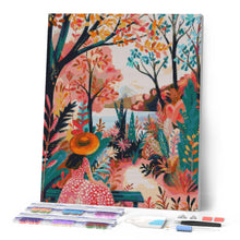 Afbeelding in Gallery-weergave laden, Diamond Painting - Kleurrijke herfsttuin