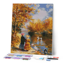 Afbeelding in Gallery-weergave laden, Diamond Painting - Herfstausflug geïnspireerd door Renoir