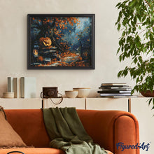 Afbeelding in Gallery-weergave laden, Diamond Painting - Spookachtige herfstpoort