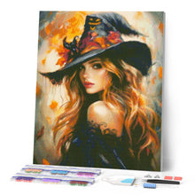 Afbeelding in Gallery-weergave laden, Diamond Painting - De mooie heks reeds ingelijst