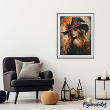 Afbeelding in Gallery-weergave laden, Diamond Painting - De mooie heks reeds ingelijst