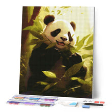 Afbeelding in Gallery-weergave laden, Diamond Painting - Panda's Knabbelen