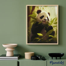 Afbeelding in Gallery-weergave laden, Diamond Painting - Panda's Knabbelen