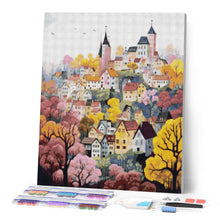 Afbeelding in Gallery-weergave laden, Diamond Painting - Paars Droomdorp