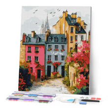 Afbeelding in Gallery-weergave laden, Diamond Painting - Kleurrijke Oude Stad
