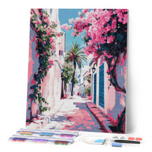 Afbeelding in Gallery-weergave laden, Diamond Painting - Bloeiend Steegje