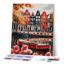 Afbeelding in Gallery-weergave laden, Diamond Painting - Amsterdamse Waterkant