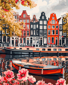 Diamond Painting - Amsterdamse Waterkant