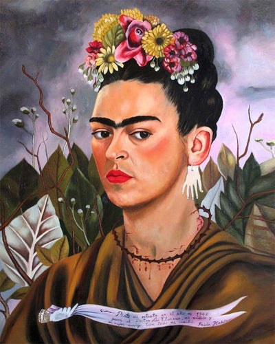Diamond Painting - Frida - Zelfportret, opgedragen aan Dr. Eloesser
