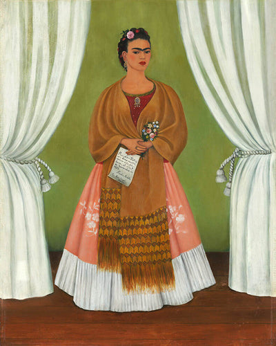 Diamond Painting - Frida - Zelfportret opgedragen aan Leon Trotsky