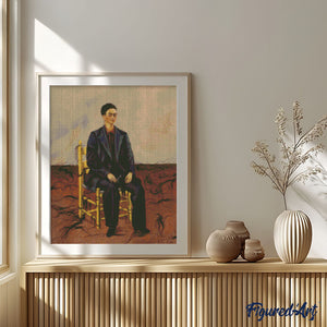 Diamond Painting - Frida - Zelfportret met afgeknipt haar