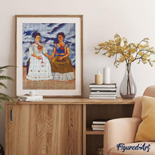 Afbeelding in Gallery-weergave laden, Diamond Painting - Frida - De twee Frida&#39;s