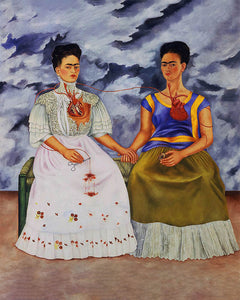 Diamond Painting - Frida - De twee Frida's