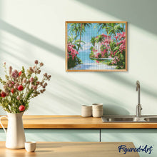 Afbeelding in Gallery-weergave laden, Diamond Painting - Paradijskusthuis