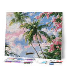 Afbeelding in Gallery-weergave laden, Diamond Painting - Tropische droomlagune