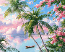 Afbeelding in Gallery-weergave laden, Diamond Painting - Tropische droomlagune