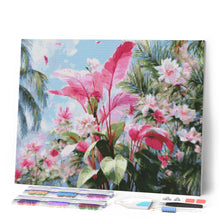 Afbeelding in Gallery-weergave laden, Diamond Painting - Tropische roze bloesem