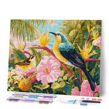 Afbeelding in Gallery-weergave laden, Diamond Painting - Tropische tuinvogels