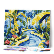 Afbeelding in Gallery-weergave laden, Diamond Painting - Tropisch tuinpad