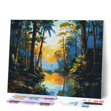Afbeelding in Gallery-weergave laden, Diamond Painting - Regenwoudmeer