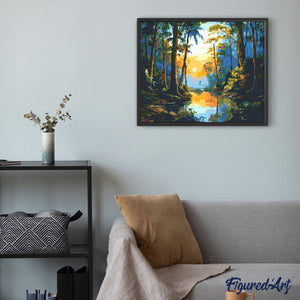 Diamond Painting - Regenwoudmeer