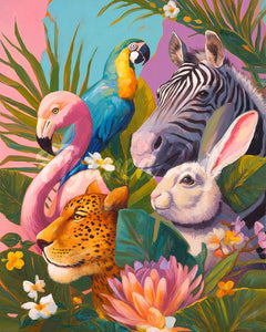 Diamond Painting - Junglevrienden