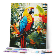 Afbeelding in Gallery-weergave laden, Diamond Painting - Tropische ara