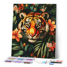 Afbeelding in Gallery-weergave laden, Diamond Painting - Tropische tijger