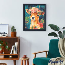 Afbeelding in Gallery-weergave laden, Diamond Painting - Bloemhertje
