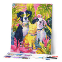 Afbeelding in Gallery-weergave laden, Diamond Painting - Trio tropische dieren
