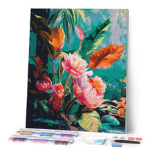 Afbeelding in Gallery-weergave laden, Diamond Painting - Junglebloemen