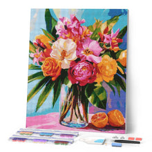 Afbeelding in Gallery-weergave laden, Diamond Painting - Fel boeket