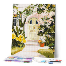 Afbeelding in Gallery-weergave laden, Diamond Painting - Bloemendeur