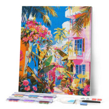 Afbeelding in Gallery-weergave laden, Diamond Painting - Tropische buurt