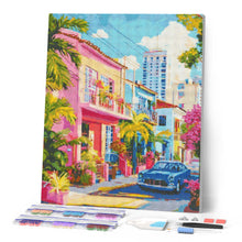 Afbeelding in Gallery-weergave laden, Diamond Painting - Kleurrijke straat