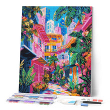Afbeelding in Gallery-weergave laden, Diamond Painting - Kleurrijk Buurt