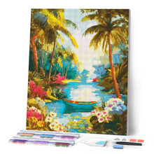 Afbeelding in Gallery-weergave laden, Diamond Painting - Paradijsrivier