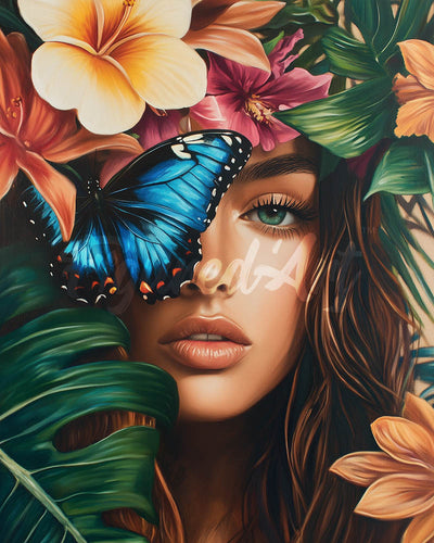 Diamond Painting - Tropische schoonheid