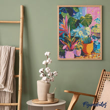 Afbeelding in Gallery-weergave laden, Diamond Painting - Kamerplantenhoek