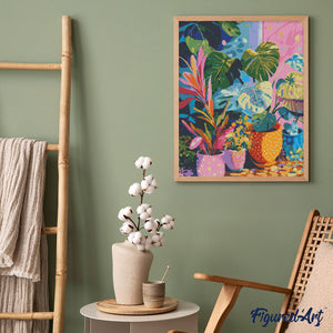 Diamond Painting - Kamerplantenhoek