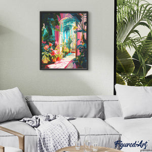 Diamond Painting - Tuinboog