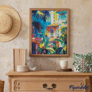 Diamond Painting - Stedelijke jungle