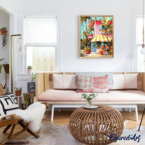 Diamond Painting - Tropische bloemist