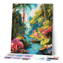 Afbeelding in Gallery-weergave laden, Diamond Painting - Tropische boottocht